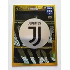 244 Club Badge Club Badge focis kártya (Juventus) FIFA365 2020