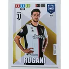 253 Daniele Rugani Team Mate focis kártya (Juventus) FIFA365 2020