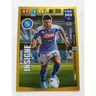 263 Lorenzo Insigne Fans' Favourite focis kártya (SSC Napoli) FIFA365 2020