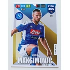 271 Nikola Maksimović Team Mate focis kártya (SSC Napoli) FIFA365 2020