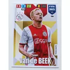 296 Donny van de Beek Team Mate focis kártya (AFC Ajax) FIFA365 2020