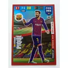 345 Gerard Piqué Defensive Rock focis kártya (FC Barcelona) FIFA365 2020