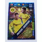 376 Łukasz Piszczek / Raphaël Guerreiro Dynamic Duo focis kártya (Borussia Dortmund) FIFA365 2020