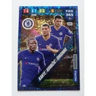 379 N'Golo Kante / Mateo Kovačić / Jorginho Power Trio focis kártya (Chelsea) FIFA365 2020