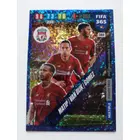 380 Joel Matip / Virgil van Dijk / Joe Gomez Power Trio focis kártya (Liverpool) FIFA365 2020