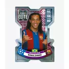 265 Ronaldinho Chrome X Pro Elite focis kártya (FC Barcelona) Topps MATCH ATTAX Extra BL 2023-288