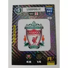 16 Club Badge Club Badge focis kártya (Liverpool) FIFA365 2021