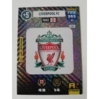 16 Club Badge Club Badge focis kártya (Liverpool) FIFA365 2021