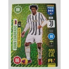 54 Juan Cuadrado Fans' Favourite focis kártya (Juventus) FIFA365 2021