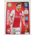 119 Joël Veltman Team Mate focis kártya (AFC Ajax) FIFA365 2021