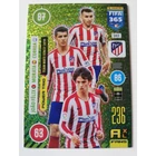 243 Joao Félix / Álvaro Morata / Ángel Correa Power Trio focis kártya (Atlético de Madrid) FIFA365 2021