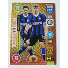 267 Nicolo Barella / Stefano Sensi Club & Country focis kártya (FC Internazionale Milano) FIFA365 2021