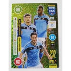 273 Luis Alberto / Joaquin Correa / Felipe Caicedo Power Trio focis kártya (SS Lazio) FIFA365 2021