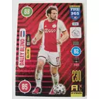 278 Daley Blind Elite focis kártya (AFC Ajax) FIFA365 2021