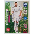 359 Karim Benzema Dominator/Power UP focis kártya (Real Madrid CF) FIFA365 2021