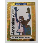 380 -1978 Argentina GOLD focis kártya (FIFA World Cup History) FIFA365 2021