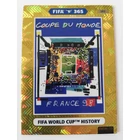 385 -1998 France GOLD focis kártya (FIFA World Cup History) FIFA365 2021