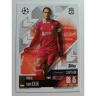 48 Virgil van Dijk Captain focis kártya (Liverpool) Topps MATCH ATTAX BL 2024-25