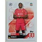 50 Ibrahim Konate Base card focis kártya (Liverpool) Topps MATCH ATTAX BL 2024-25