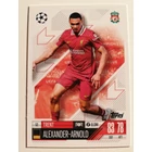 52 Trent Alexander-Arnold Base card focis kártya (Liverpool) Topps MATCH ATTAX BL 2024-25