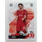 55 Curtis Jones Base card focis kártya (Liverpool) Topps MATCH ATTAX BL 2024-25