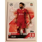 59 Mohamed Salah Base card focis kártya (Liverpool) Topps MATCH ATTAX BL 2024-25