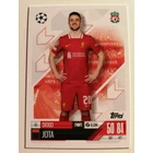 62 Diogo Jota Base card focis kártya (Liverpool) Topps MATCH ATTAX BL 2024-25