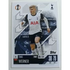 80 Timo Werner Base card focis kártya (Tottenham Hotspur) Topps MATCH ATTAX BL 2024-25