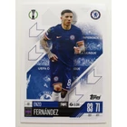 92 Enzo Fernandez Base card focis kártya (Chelsea) Topps MATCH ATTAX BL 2024-25