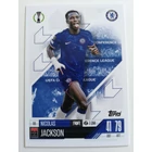 99 Nicolas Jackson Base card focis kártya (Chelsea) Topps MATCH ATTAX BL 2024-25