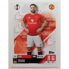 103 Luke Shaw Base card focis kártya (Manchester United) Topps MATCH ATTAX BL 2024-25