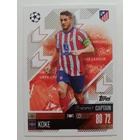 113 Koke Captain focis kártya (Atletico de Madrid) Topps MATCH ATTAX BL 2024-25
