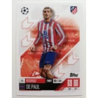 115 Rodrigo de Paul Base card focis kártya (Atletico de Madrid) Topps MATCH ATTAX BL 2024-25