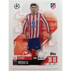 116 Alvaro Morata Base card focis kártya (Atletico de Madrid) Topps MATCH ATTAX BL 2024-25