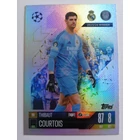 119 Thibaut Courtois Base card focis kártya (Real Madrid CF) Topps MATCH ATTAX BL 2024-25