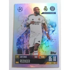 121 Antonio Rüdiger Base card focis kártya (Real Madrid CF) Topps MATCH ATTAX BL 2024-25