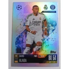 122 David Alaba Base card focis kártya (Real Madrid CF) Topps MATCH ATTAX BL 2024-25