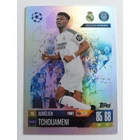 125 Aurelien Tchouameni Base card focis kártya (Real Madrid CF) Topps MATCH ATTAX BL 2024-25