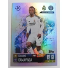 126 Eduardo Camavinga Base card focis kártya (Real Madrid CF) Topps MATCH ATTAX BL 2024-25