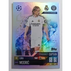 127 Luka Modric Captain focis kártya (Real Madrid CF) Topps MATCH ATTAX BL 2024-25
