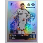 130 Brahim Diaz Base card focis kártya (Real Madrid CF) Topps MATCH ATTAX BL 2024-25