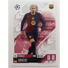 138 Ronald Araujo Base card focis kártya (FC Barcelona) Topps MATCH ATTAX BL 2024-25