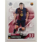 139 Andreas Christensen Base card focis kártya (FC Barcelona) Topps MATCH ATTAX BL 2024-25