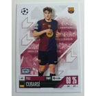 140 Pau Cubarsi Base card focis kártya (FC Barcelona) Topps MATCH ATTAX BL 2024-25