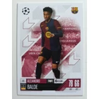 142 Alejandro Balde Base card focis kártya (FC Barcelona) Topps MATCH ATTAX BL 2024-25