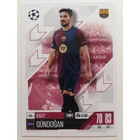 144 Ilkay Gundogan Base card focis kártya (FC Barcelona) Topps MATCH ATTAX BL 2024-25