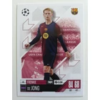145 Frenkie de Jong Base card focis kártya (FC Barcelona) Topps MATCH ATTAX BL 2024-25
