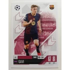147 Gavi Base card focis kártya (FC Barcelona) Topps MATCH ATTAX BL 2024-25