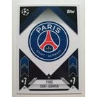 154 Team Badge Base card focis kártya (Paris Saint-Germain) Topps MATCH ATTAX BL 2024-25