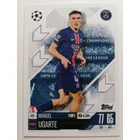 162 Manuel Ugarte Base card focis kártya (Paris Saint-Germain) Topps MATCH ATTAX BL 2024-25